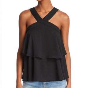 Black Halter Top